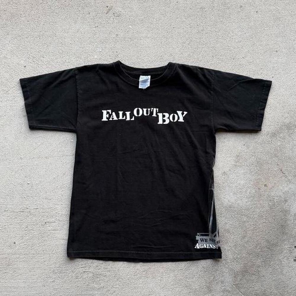 Vintage fallout boy baby tee womens small